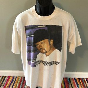 y2k Tim McGraw 2000 Concert Tour Band Shirt Country XL